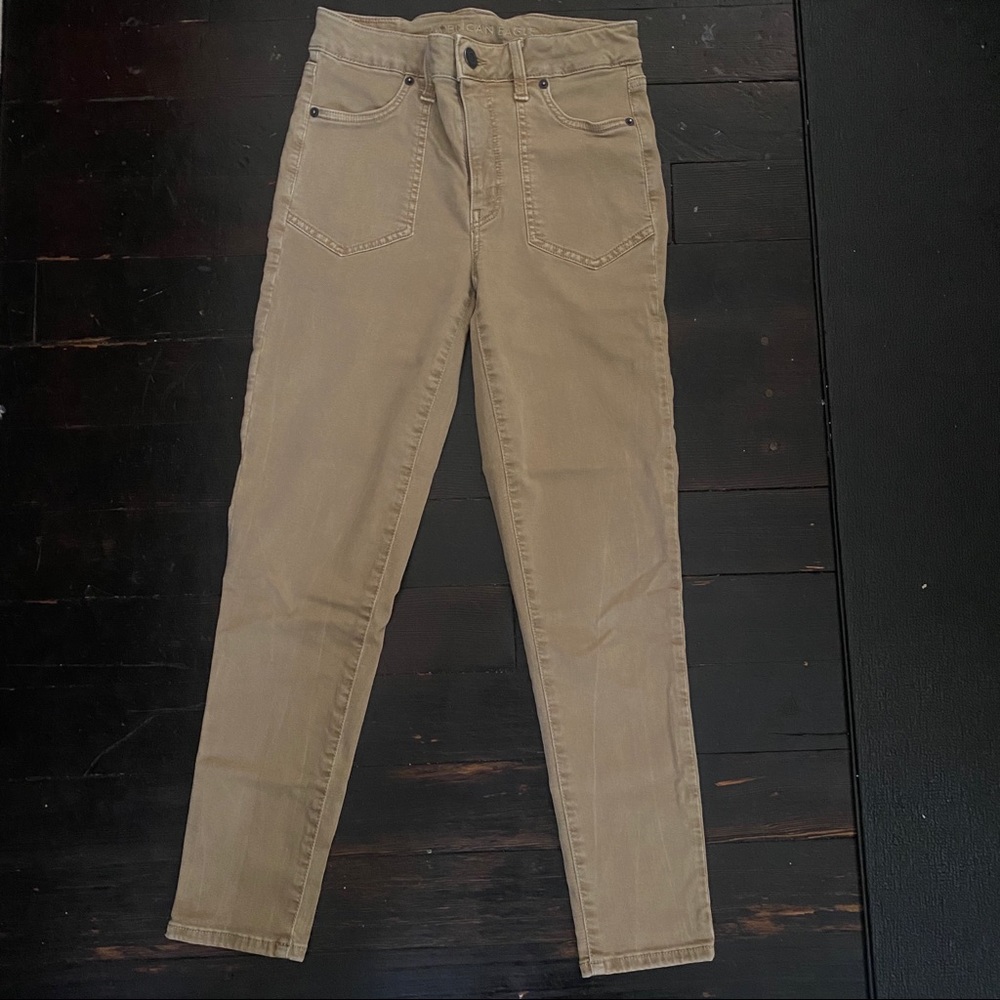 ae ne(x)t level high-waisted jegging crop brown 8